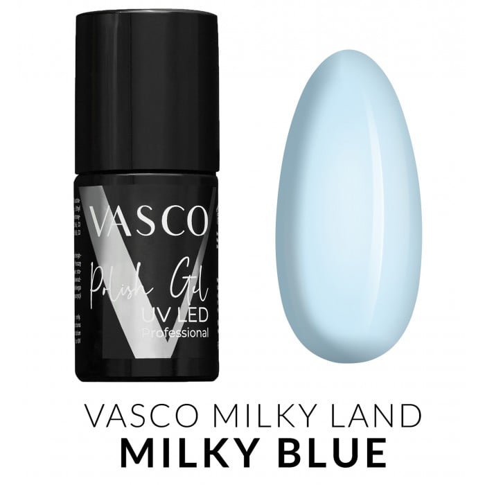 Vasco V13 Milky Blue mliječni trajni lak
