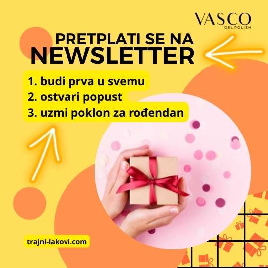 Newsletter trajni lakovi Vasco