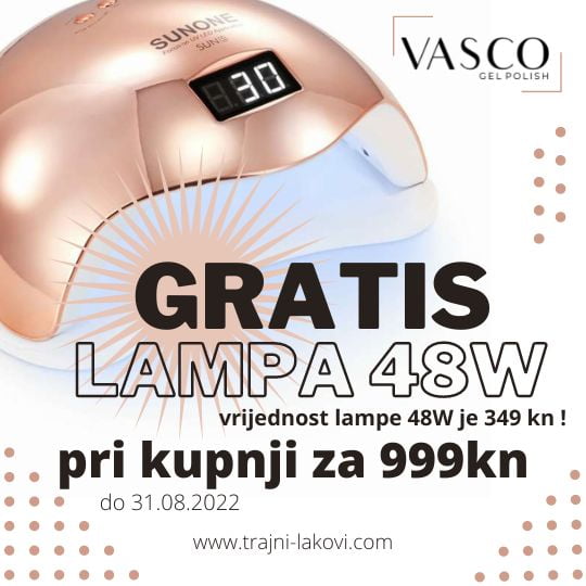gratis lampa 48W Vasco