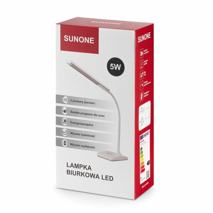 Stolna lampa LED 5W bijela Sunone c