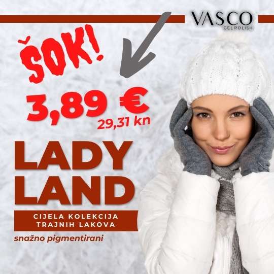 Vasco Lady Land trajni lakovi a