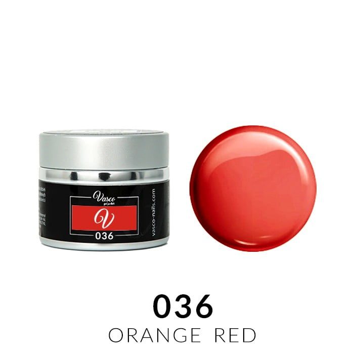 Vasco Paint Gel 036 Orange Red 5g